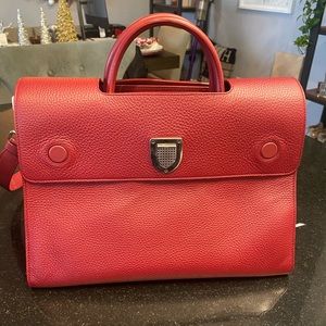 Christian Dior - Bullcalf Medium Diorever Flap Bag.